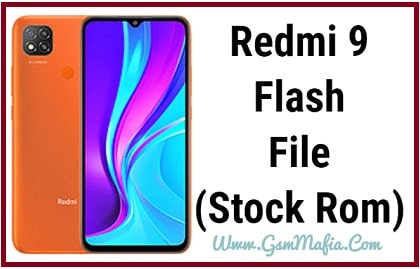 Redmi 9 Prime Flash File (Stock Rom) redmi 9 flash file